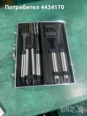 Спешно! Газов грил (барбекю) – Модел 2024 г. – 9 kW + Куфар с аксесоари, снимка 6 - Барбекюта - 53315389