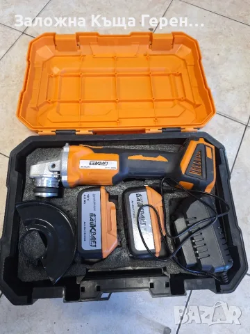 Акумолаторен флекс Baukraft BK-BAG73, снимка 2 - Ъглошлайфи - 56097258