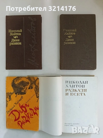 Разкази и есета - Николай Хайтов, снимка 2 - Българска литература - 53744133