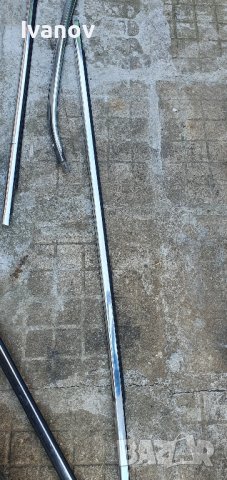 странични хром лайсни за бмв е34 седан външна хром лайсна предна задна лява врата бмв е 34, снимка 4 - Части - 41881869