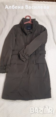 Кафяво дълго зимно яке   MAX MARA