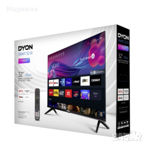 Смарт телевизор- Dyon Movie Smart 32 VX, снимка 3 - Телевизори - 52463395