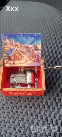 Музикална коледна кутия, снимка 4 - Музикални играчки - 52539618