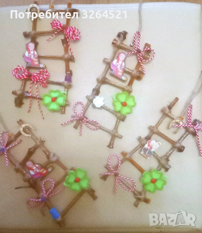 Ръчно изработени мартеници и сувенири , снимка 2 - Декорация за дома - 53301647