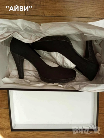 Дамски маркови обувки Marco Tozzi, снимка 4 - Дамски обувки на ток - 52640517