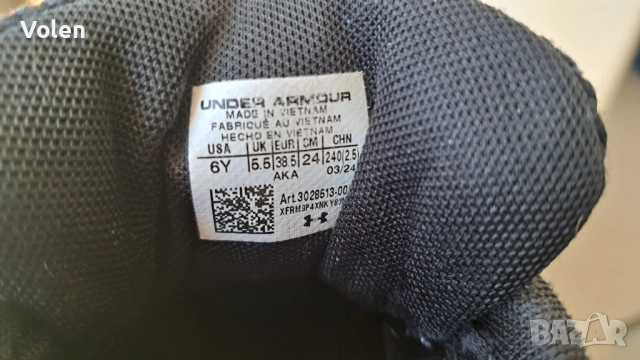 Under Armor маратонки, снимка 3 - Детски обувки - 51989034