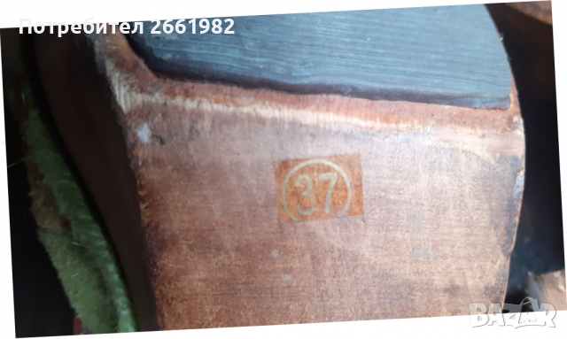 Красиви чехли с дървен ток, снимка 4 - Чехли - 36288289