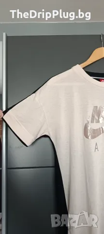 Nike Air дамска тениска размер S(M) бежова , снимка 3 - Тениски - 55780923