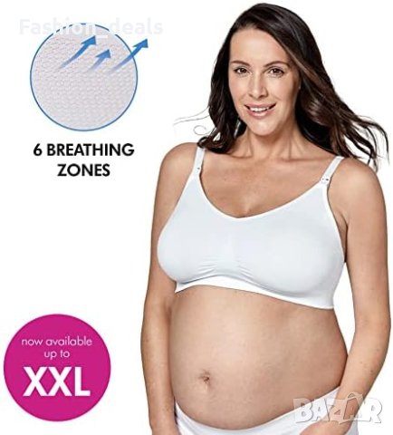 Нов Безшевен сутиен за майчинство и кърмене с 6 зони за дишане/бременни жени майки, снимка 3 - Бельо - 41404048