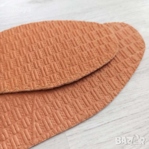 3778 Релефни стелки за обувки в кафяв цвят, 39-45 номер, снимка 4 - Други - 41203805