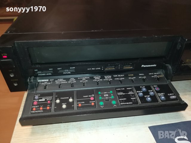 PANASONIC NV-FS90EG HIFI STEREO VIDEO-ВНОС GERMANY 1008231428, снимка 9 - Плейъри, домашно кино, прожектори - 41815129