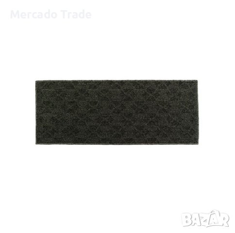 Декоративна мокетна пътека Mercado Trade, 50х130см, Тъмносив