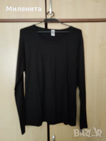 Блуза памучна, снимка 1 - Блузи с дълъг ръкав и пуловери - 34357172