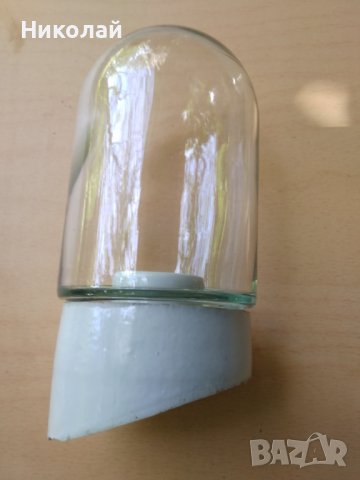 Влагозащитна лампа с керамична основа, снимка 5 - Лампи за стена - 41025840