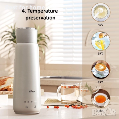 Електрическа бутилка Bear 300 мл, снимка 7 - Други - 52533970