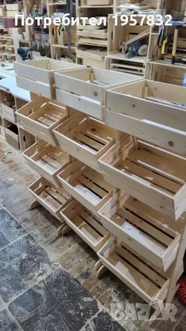 Стелаж стъпаловиден, магазини, търговско оборудване, плод и зеленчук, снимка 5 - Оборудване за магазин - 48896741