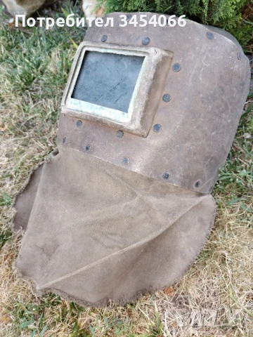 Антика-маска за заваряване. , снимка 1