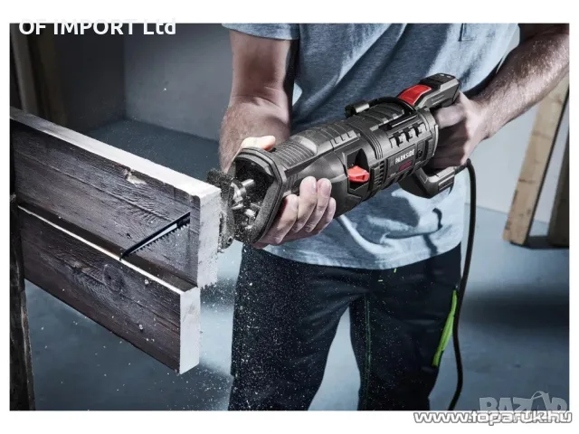 Мощен Електрически Реципрочен Саблен Трион PARKSIDE Performance PPFS 1250 A1 1250W, снимка 9 - Триони и циркуляри - 56020343