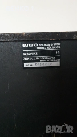 Тонколона Aiwa sx-g3, снимка 5 - Тонколони - 53573765