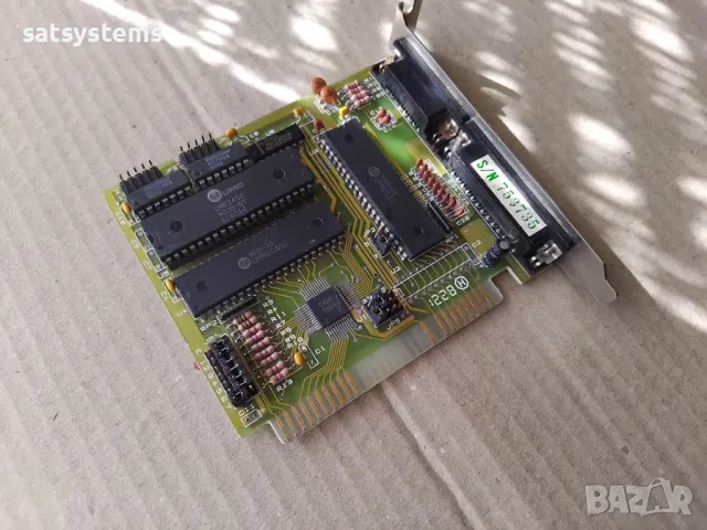 JPN CORPORATION CA8201-2 8-bit ISA Multi I/O Controller Card, снимка 4 - Други - 49455571