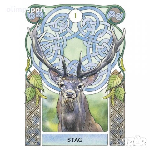 карти оракул LOSCARABEO CELTIC ASTROLOGY ORACLE нови Келтската астрология следва небето, снимка 4 - Карти за игра - 35858337