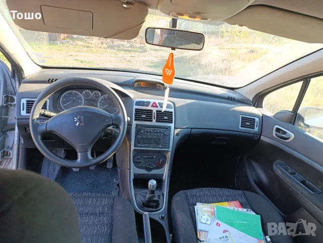 Продавам Пежо 307 1.6hdi цял или на части , снимка 10 - Автомобили и джипове - 47740645
