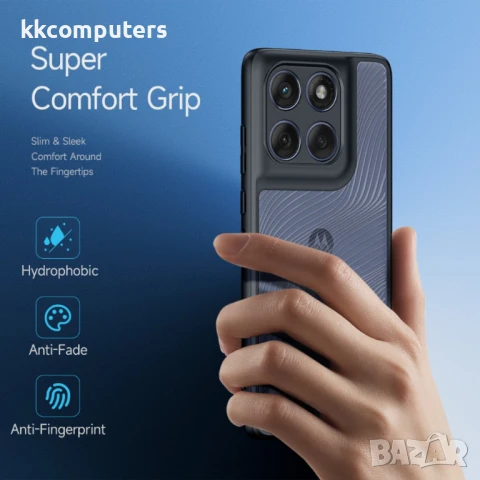 Motorola Edge 60 5G / 60 Fusion 5G Удароустойчив DUX DUCIS Aimo / TPU+PC, Matte Drop-proof Калъф и П, снимка 4 - Калъфи, кейсове - 50736173