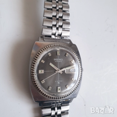 РЯДЪК  АВТОМАТИЧЕН ЧАСОВНИК SEIKO 7006-7012, снимка 4 - Антикварни и старинни предмети - 52704027