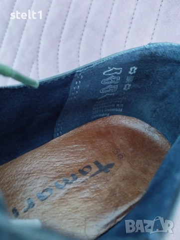 Tamaris кожени обувки, снимка 4 - Дамски ежедневни обувки - 52073584