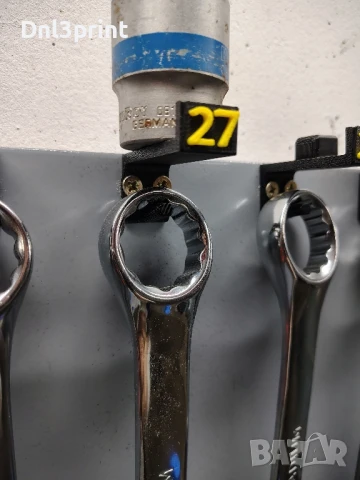 Комбиниран комплект държачи за гаечни ключове и камъни 1/2, снимка 7 - Други инструменти - 50540162