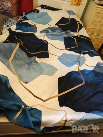 Арт Деко страхотно шалте, снимка 2 - Покривки за легло - 51464837