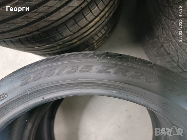 2бр.летни гуми 255/35/20 Pirelli, снимка 6 - Гуми и джанти - 53666665