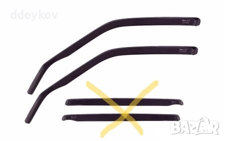 Продавам дефлектори за предни прозорци CITROEN C4 / C4 ELECTRIC 2020-> 5 Врати