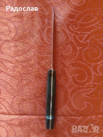  стар нож с рогова дръжка , снимка 5 - Ножове - 53843873