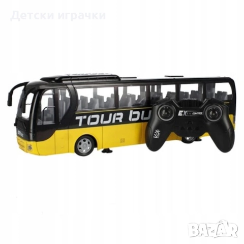 Автобус с дистанционно и светофар комплект, със светлини и звуци , снимка 2 - Коли, камиони, мотори, писти - 52827365