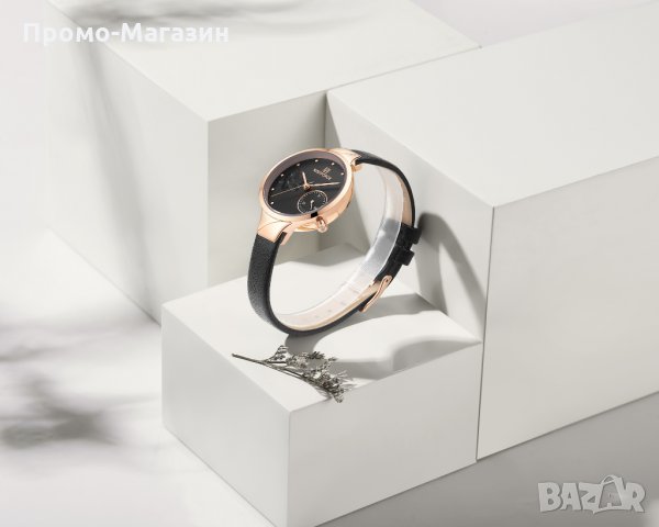 Дамски часовник NAVIFORCE Feminino Black/Gold 5001L RGBB. , снимка 5 - Дамски - 34752279