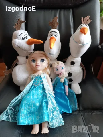 Играчки Елза и Анна замръзналото кралство Frozen , снимка 13 - Плюшени играчки - 49322366