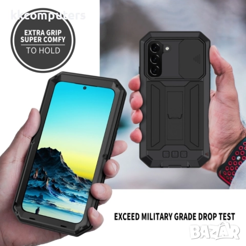 Samsung Galaxy S22+ 5G R-Just Удароустойчив/Водоустойчив Калъф 360 Градуса Защита и Протектор, 45 лв, снимка 9 - Калъфи, кейсове - 52818088