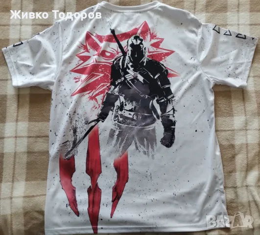Тениски - The WITCHER, Dragon (100% полиестер), снимка 2 - Тениски - 56132456