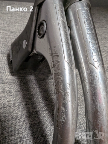 Ретро Шосейни Ръкохватки Спирачки Campagnolo Nuovo Record, снимка 3 - Части за велосипеди - 52465074