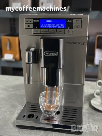 Кафемашина DeLonghi PrimaDonna XS ETAM 36.366, снимка 3 - Кафемашини - 49199078
