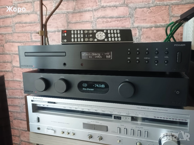 ⏯️Клип. Audiolab 8200CDQ V12E черен цвят, снимка 3 - Ресийвъри, усилватели, смесителни пултове - 51579455