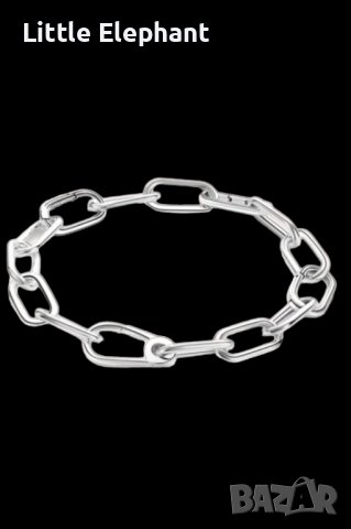 Сребърна гривна Пандора Me"Моят характер",20 см/нова, снимка 1