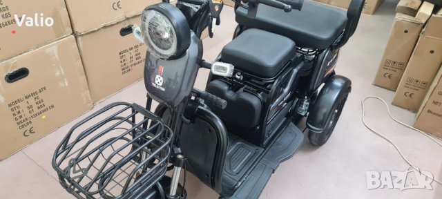 Триколка електрическа двуместна С-1 750W нов модел, снимка 7 - Мотоциклети и мототехника - 34639621