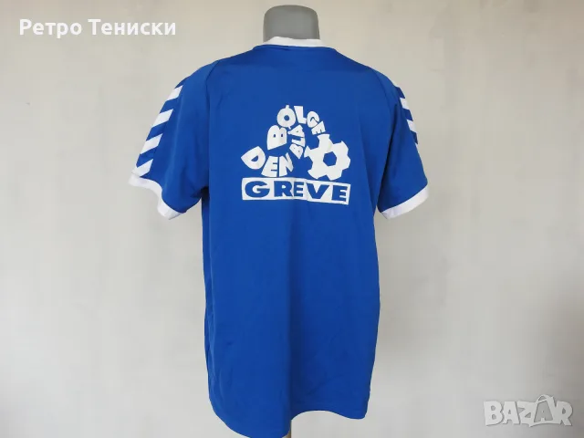 Тениска Greve Boldklub — Домакински Hummel — Мъже размер XXL Синьо, снимка 2 - Тениски - 56314761