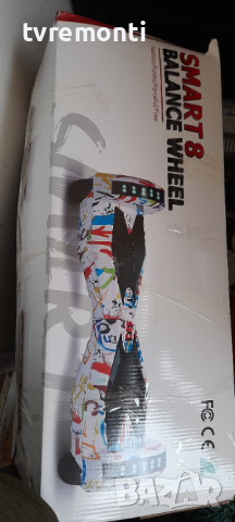 Електрически самобалансиращ скутер Hoverboard Smart Balance Wheel, Гуми 8"