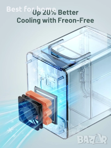 Мини хладилник VINATO, снимка 8 - Хладилници - 52401603