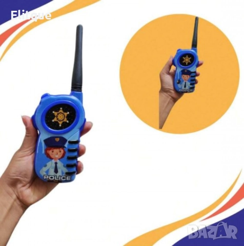 Комплект за игра уоки токи Police Station, снимка 4 - Други - 52745177