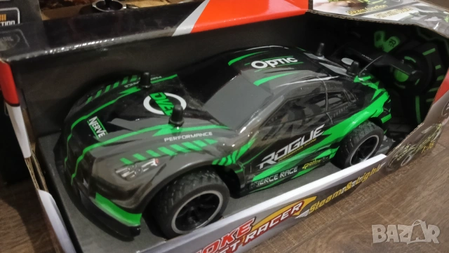 4броя детски коли с дистанционно управление rc джип динозавър състезателна кола бъги звук светлини 1, снимка 10 - Коли, камиони, мотори, писти - 53481562