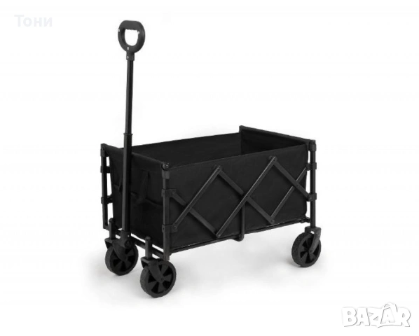 Многофункционална сгъваема количка 2 в 1 с масичка за къмпинг и пикник TV136, снимка 3 - Къмпинг мебели - 53806888